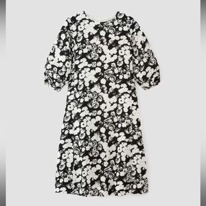 Everlane linen A-line midi dress size 2